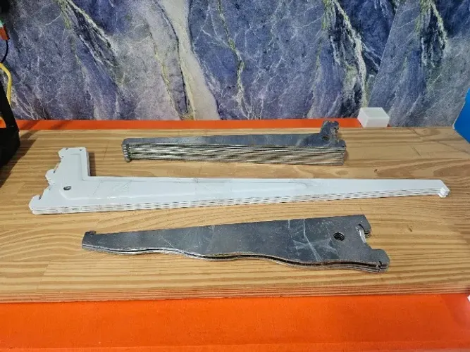 Kit de 34 peças em aço para estantes ou prateleiras 