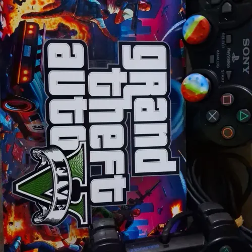 Playstation 2 com jogos