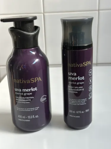 Kit uva merlot spa