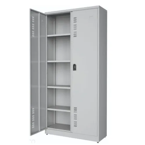 Armário de Aço POP c/ Portas - PA 90 # 26 - CHAPA LEVE - 1,98×0,90×0,40m