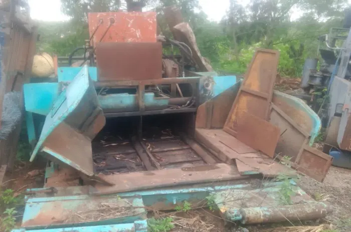 Sucata vibro acabadora barber greene