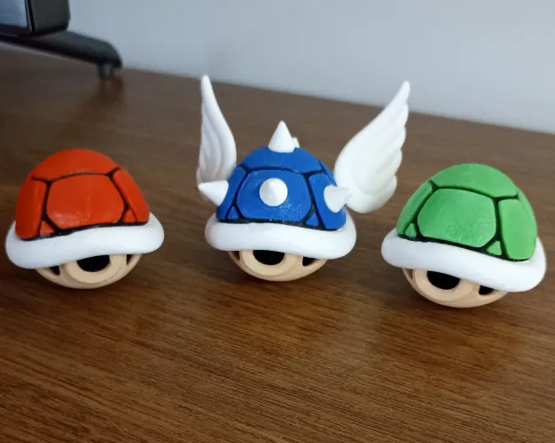 Tartarugas do Mario - Coleção de Miniaturas 3D!