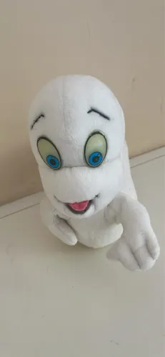 Boneco Gasparzinho vintage em pelúcia 