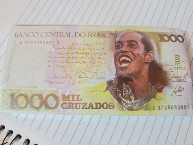 Centena de Cédula Fantasia Ronaldinho Gaúcho
