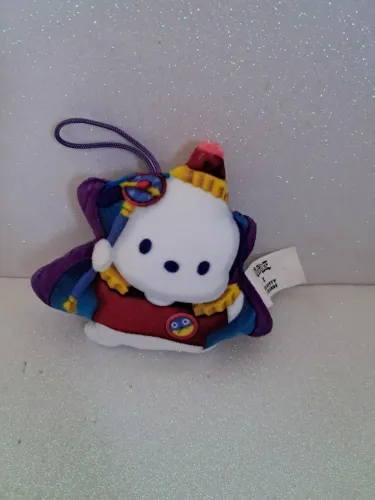 Pelúcia miniatura Pochacco (Hello Kitty)Yu-Gi-Oh 