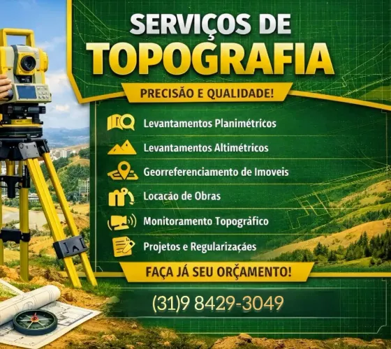 Topografo bh e regiões