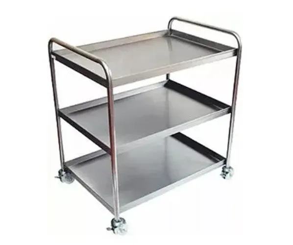 CARRO EM AÇO INOX 304 NOVO