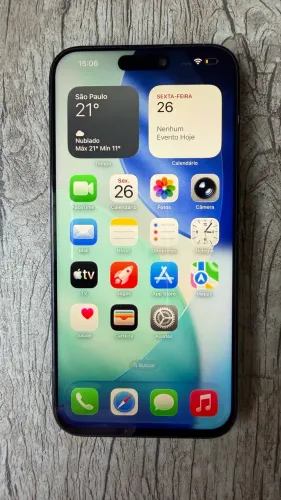IPHONE 15 PRO MAX 256GB - TITÂNIO AZUL