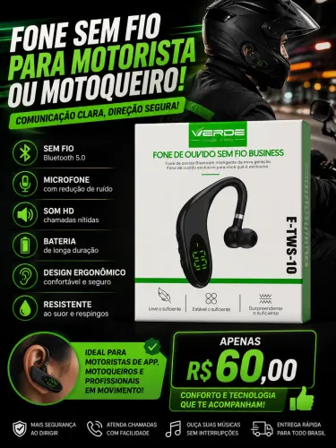 FONE VIA BLUETOOTH 