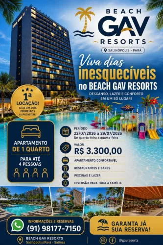 Beach Gav Resorts - Salinópolis(Salinas)- Pará