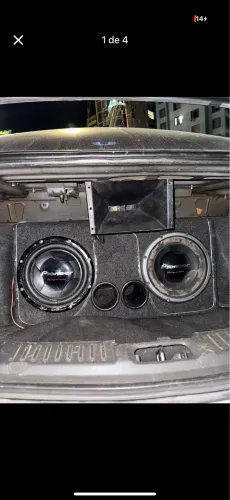 Som Automotivo Pioneer Cara Preta