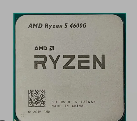 Processador AMD Ryzen 5 4600G valor R$600,00.