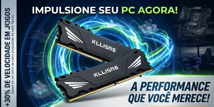 Memória RAM 8GB DDR4 3200MHz Kllisree - Para Desktop