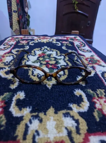 Armação de óculos de luxo miu miu vintage