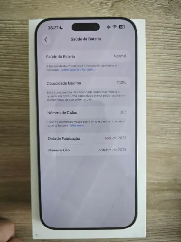 iPhone 16 Pro Max 256 GB - bateria 100%