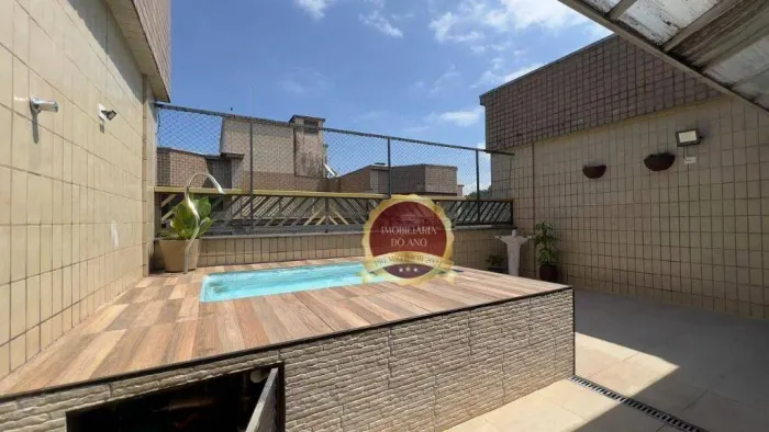 Cobertura com 2 dormitórios à venda, 129 m² por R$ 750.000 - Centro - Mongaguá/SP
