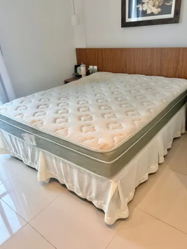 Cama Box Queen (Box + Colchão)