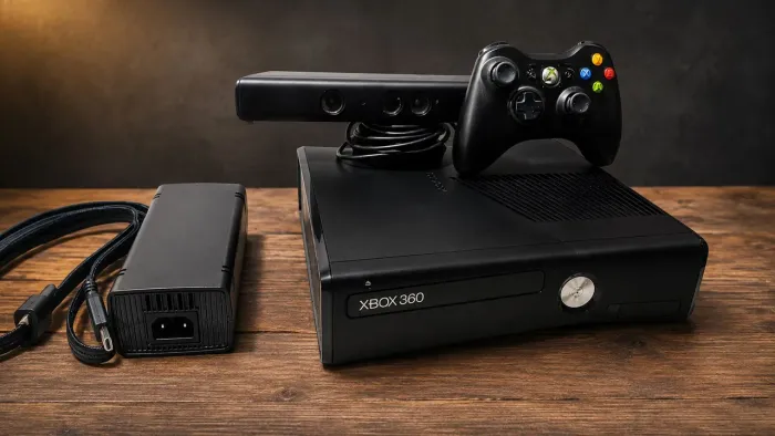 Vende-se xbox 360 todo revisado com 1 manete 1 kinect todos os cabos