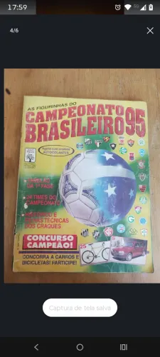 Álbum campeonato brasileiro 1995