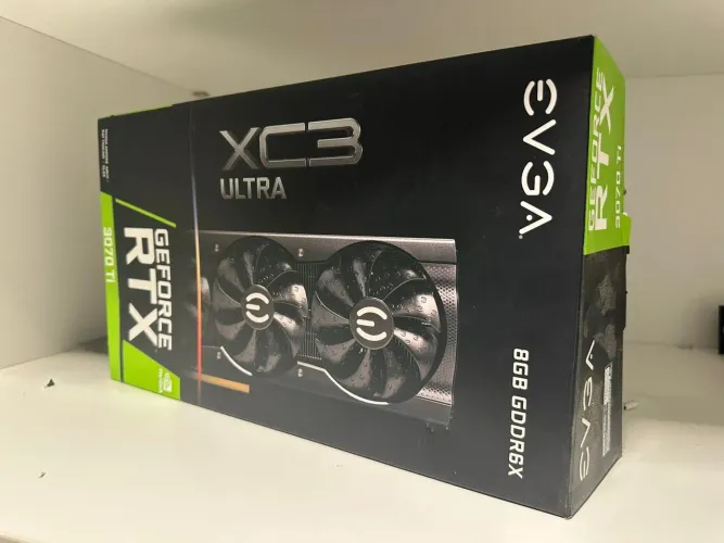 Placa de Vídeo EVGA GeForce RTX 3070 Ti XC3 Ultra Gaming
