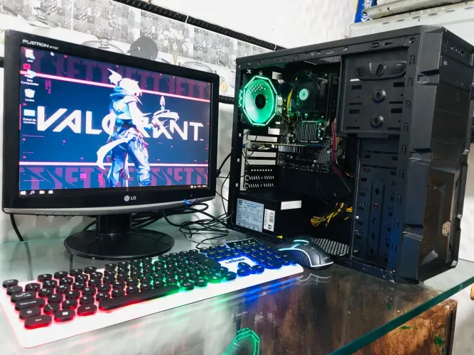 PC GAMER TOP, QUAD CORE/ SSD 120 GIGAS/PLACA DE VIDEO/FONTE GAMER