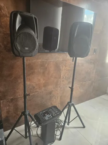 som para ao vivo e igreja auto falante unigaus profissional