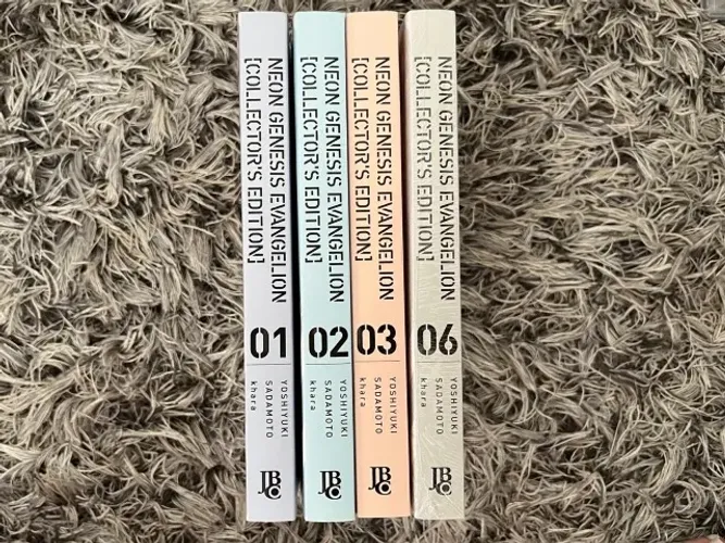 Neon Genesis Evangelion Collectors Edition 01, 02, 03 e 06 