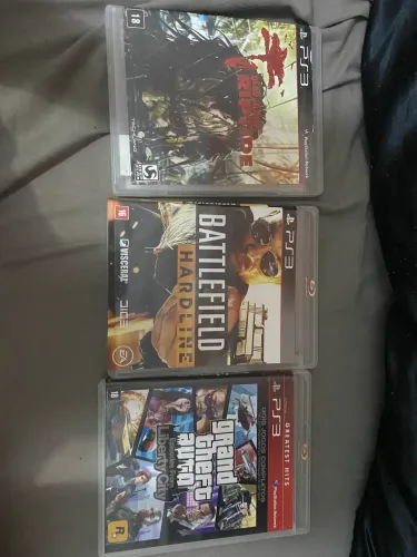 Lote 3 Jogos PS3 Originais - GTA, Battlefield e Dead Island