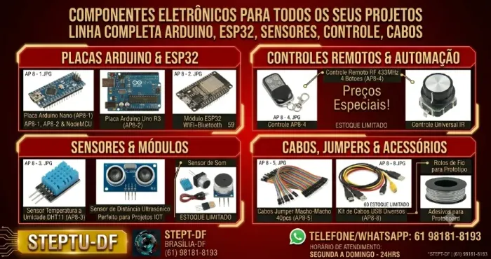 COMPONENTES ELETRÔNICOS