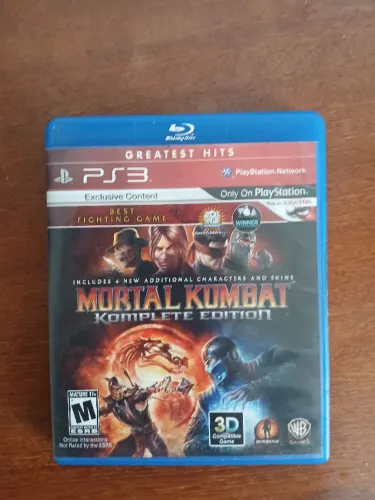 Mortal Kombat 9 Komplete PS3 Com manual
