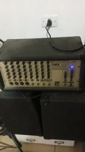 Amplificador c/ mesa de som