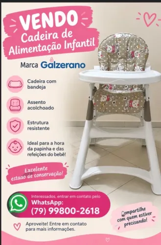Cadeira de alimentação