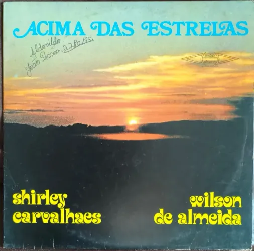 Lp Disco de Vinil Gospel Evangélico Shirley Carvalhaes - Acima Das Estrelas