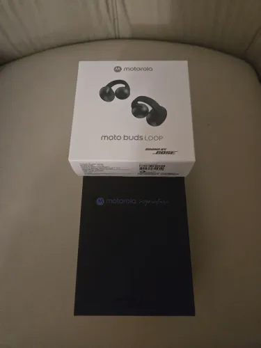 Smartphone Motorola Signature 512gb lacrado+ fone buds loop verde lacrado