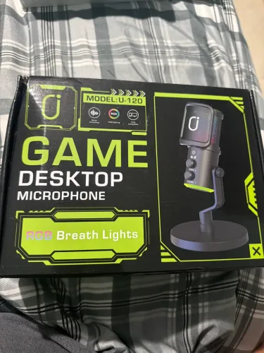 Microfone Gamer RGB U-120