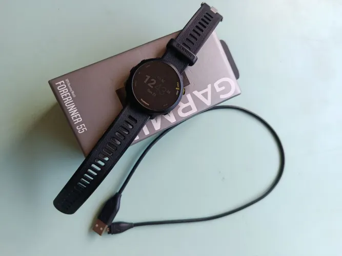 GARMIN FORERUNNER 55 PRETO