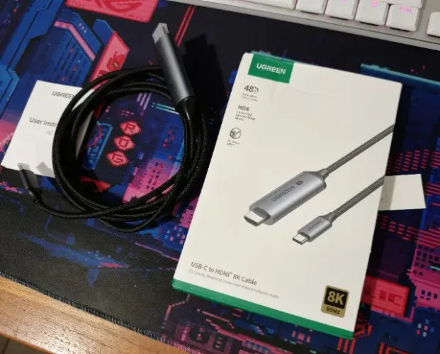 Cabo Ugreen HDMI para Tipo C 2 metros 8k 60hz