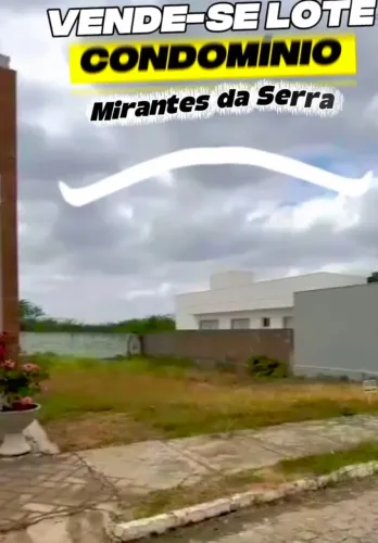Terreno a venda no Mirante da Serra