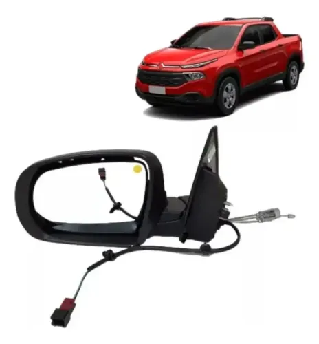 Retrovisor Esquerdo Manual Fiat Toro 16/20 C/pisca 100230726