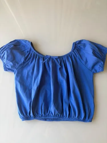 Blusa cropped Zara (tam 8 anos)