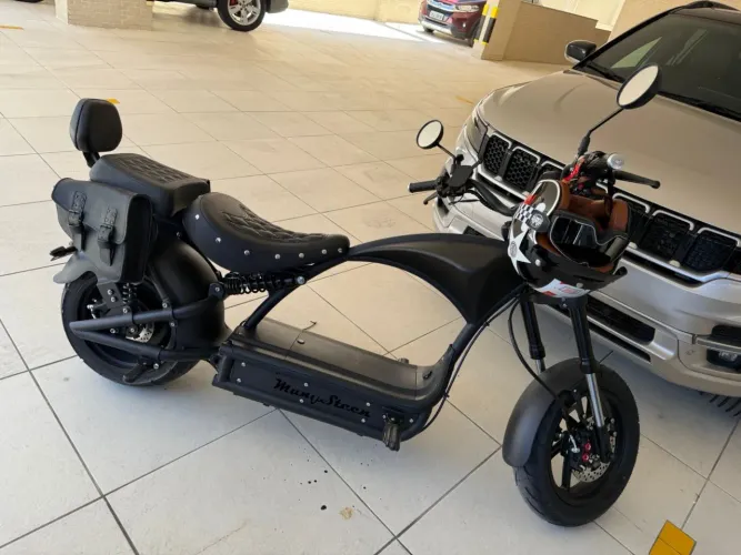 Moto eletrica Mangosteen Chopper Zerada