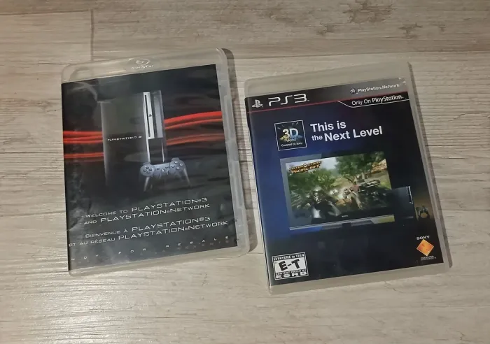 PS3 - This is the Next Level: 3D Games and + Welcome to PlayStation 3 Jogo PS3 Raro 