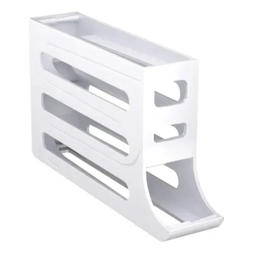 dispensador de ovos com rodas, recipiente branco  oasis market oih-4102