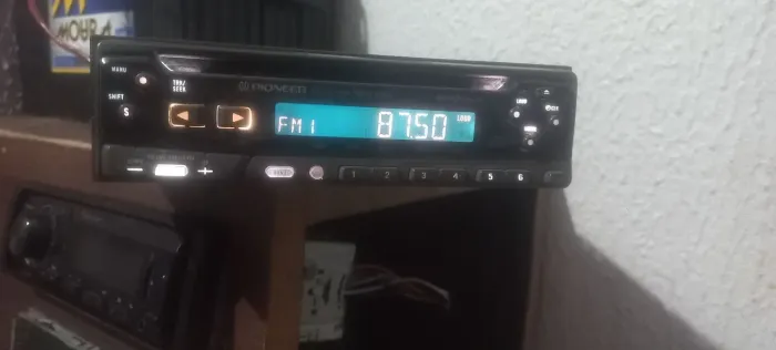 Toca cd pioneer relíquia deh-346 estado de zero