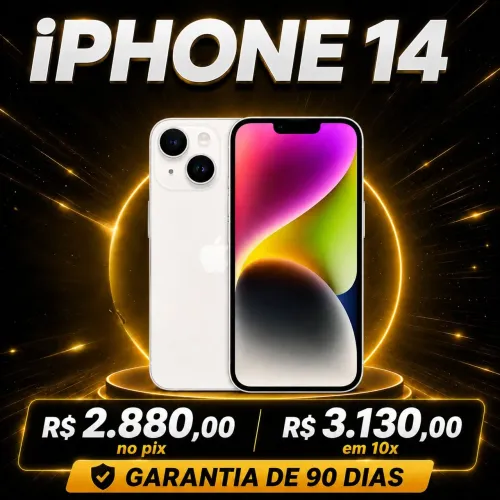 iPhone 14 - Garantia se 3 meses