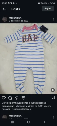 Roupas infantis importadas