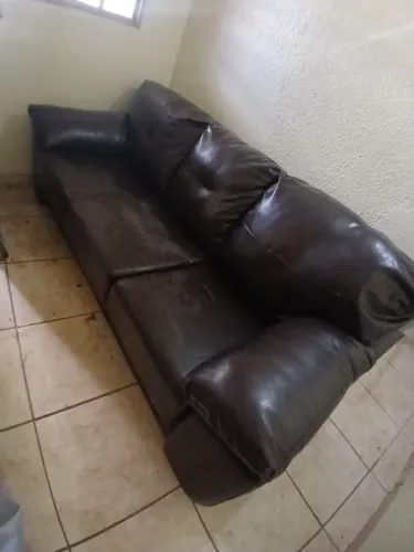 conjunto de sofá de couro