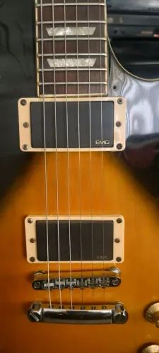 Guitarra Les Paul Shelter Nashville captação EMG ativa 
