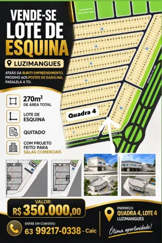 VENDO LOTE COMERCIAL - LUZIMANGUES
