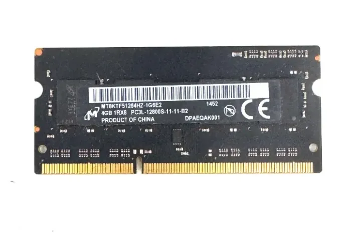 memoria 4gb ddr3 12800 para notebook